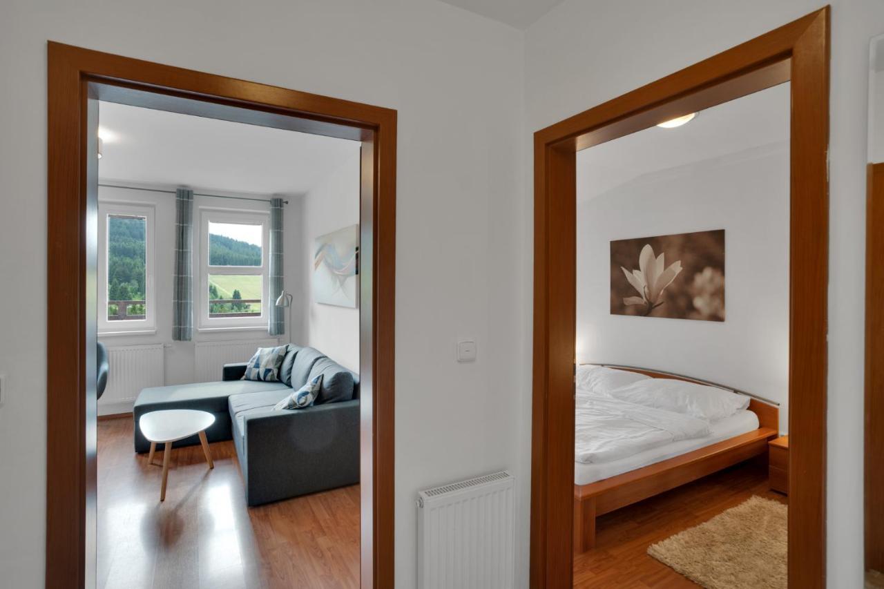 Loučná pod Klínovcem Mountain Apartment Klinovec Atomic מראה חיצוני תמונה